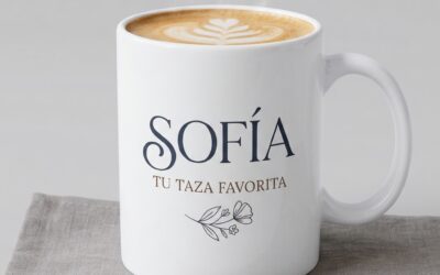 Taza Blanca de Cerámica