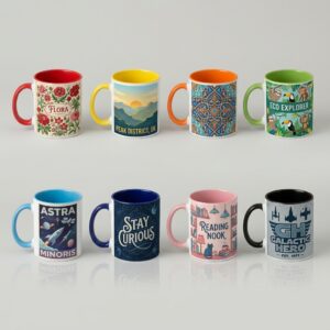 Taza Colores de Cerámica